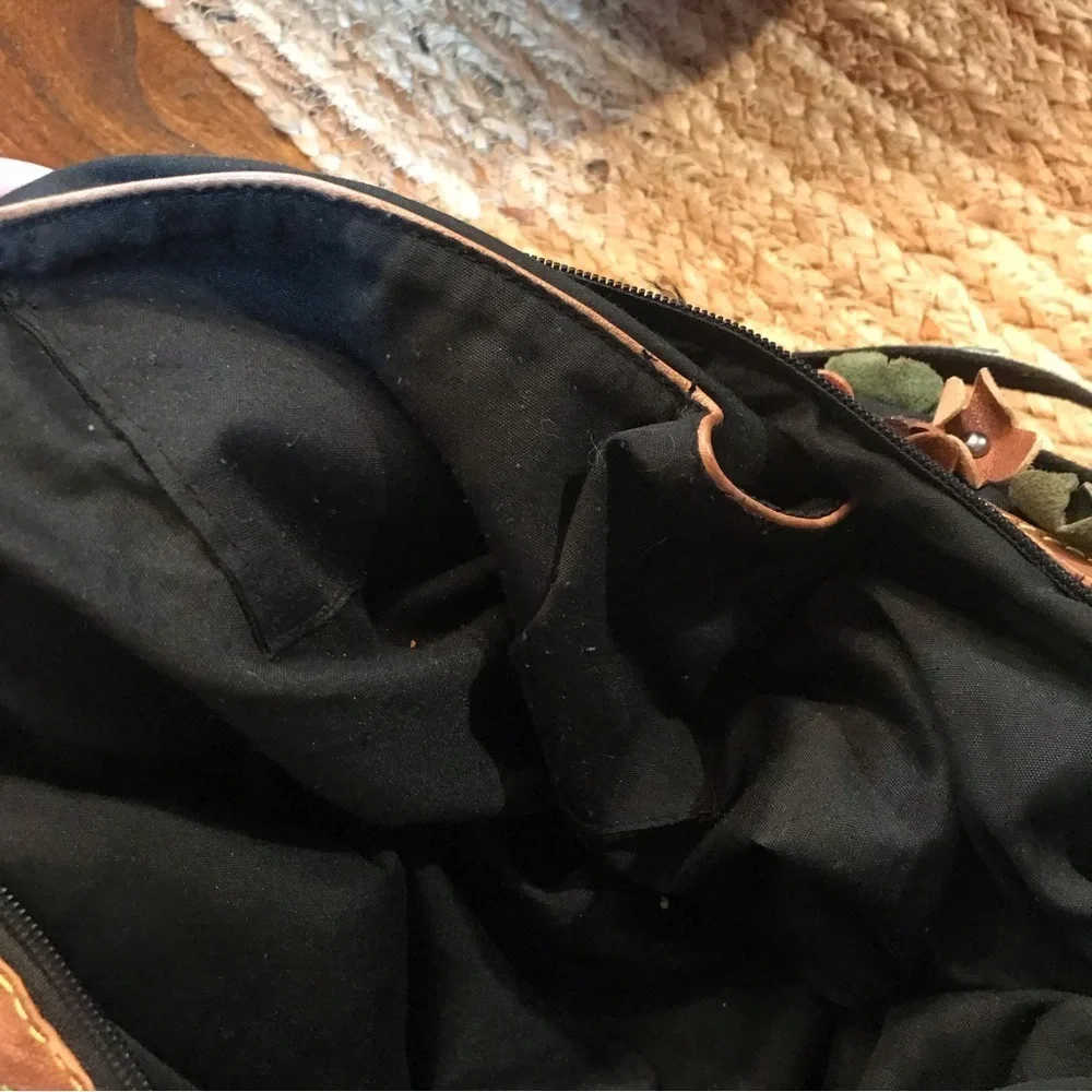 ✌️VINTAGE BOHO Leather Flower Bag - Picture 10 of 16